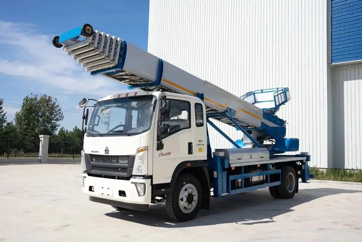 沾化专业的云梯车出租