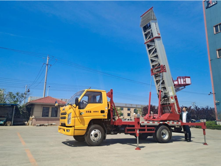 沾化常年租赁32米云梯车