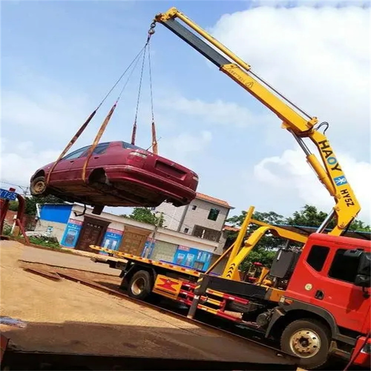 沾化吊车吊汽车的正确方法